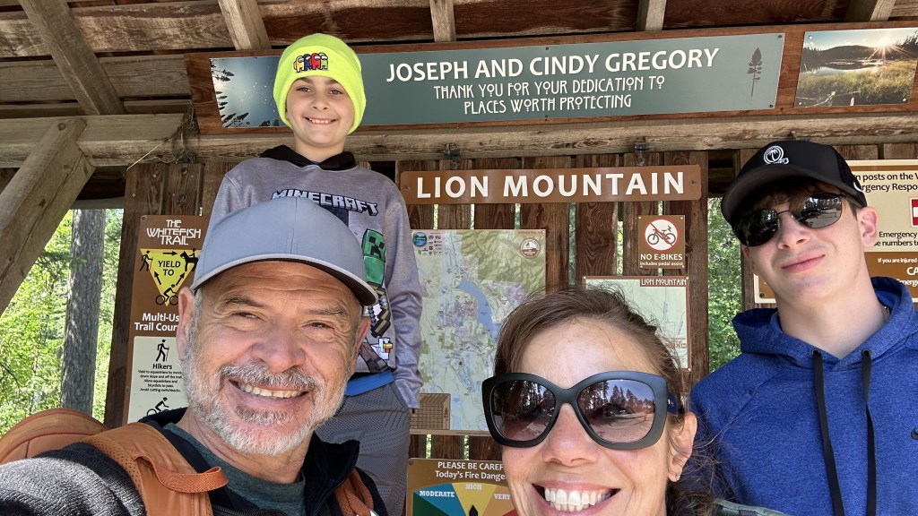 Hiking the Lion Mountain Trail in Whitefish,&nbsp;Montana