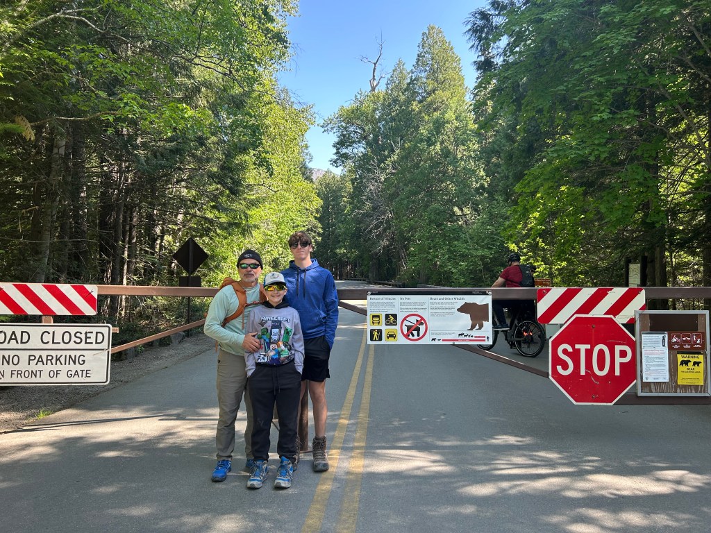 A Road Hike on the Going To The Sun Road at Glacier National&nbsp;Park