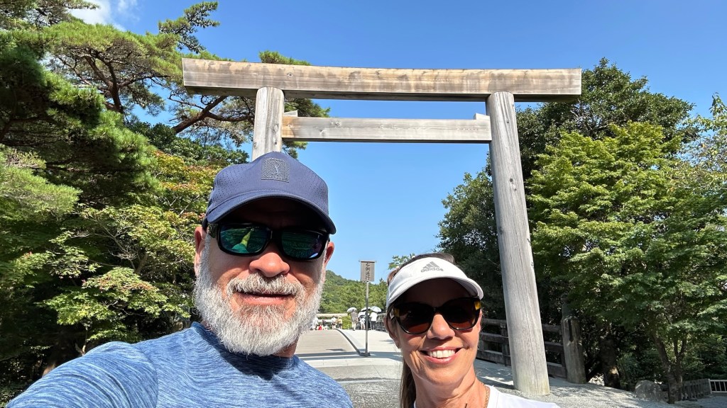 Koyaijingu Shrine Naiku, and Swimming in Chidorigahama Beach, Toba,&nbsp;Japan.